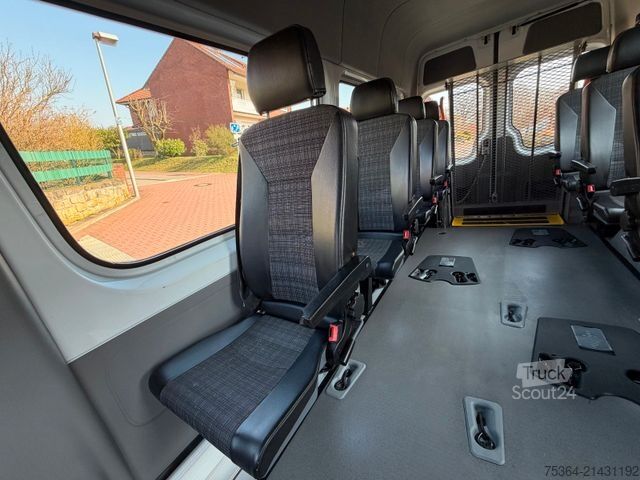 Minibus MERCEDES-BENZ Sprinter 314 BlueTEC 9Sitze Motor baut Druck auf