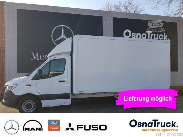 Dobozos furgon MERCEDES-BENZ Sprinter 317 CDI Koffer m.LBW Klima,Kamera,Tempo