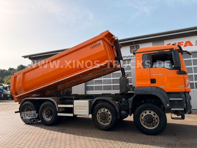 Kippiauto MAN TGS 41.460 8X8 CARNEHL MULDENKIPPER - DE