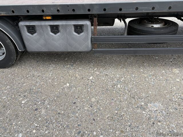 Remorcă cu platformă deschisă WEB Trailer Plattformanhänger 7950 mm STROH