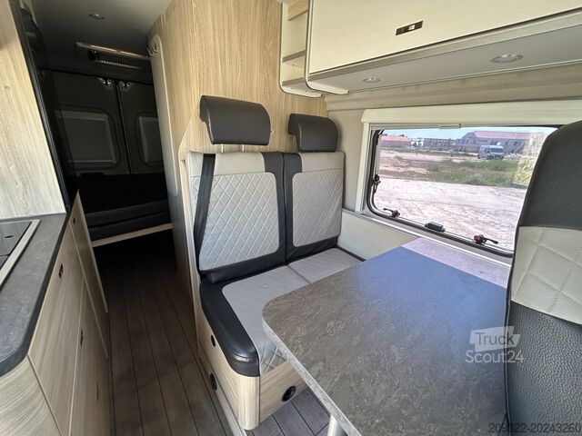 Husvagn/husbils Fiat Weinsberg Carabus 600 K | 4 Posti Letto | Completamente Attrezzato