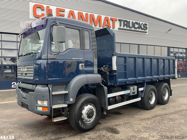 Kipper Man TGA 33.363 6x6 Kipper 12m³ Manual Full steel