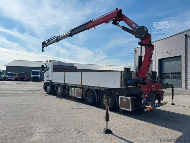 Kuorma-autoon asennettu nosturi SCANIA G450 8x2*6 Euro 6 / Crane / Kran / HMF 2620 K5