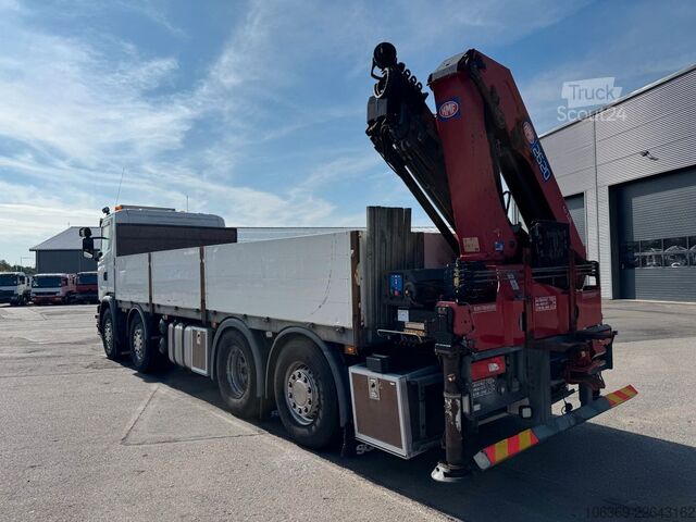 Kuorma-autoon asennettu nosturi SCANIA G450 8x2*6 Euro 6 / Crane / Kran / HMF 2620 K5