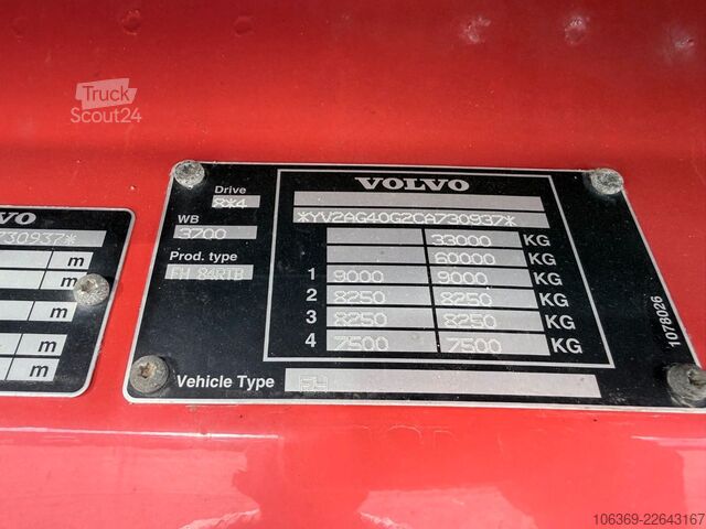 Самосвал VOLVO FH 540 8x4*4 Tridem 3 Way Tipper / Kipper