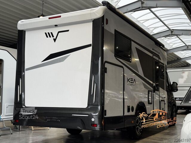 Teilintegriertes Wohnmobil MOBILVETTA Kea Kompakt P64 NB 2xLithium Wechselrichter WiFi