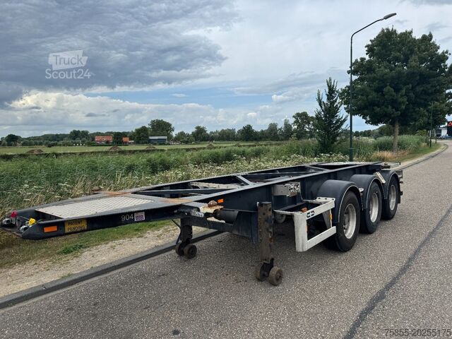 Container transport Van Hool 3B2013 20 FT Tank / ADR / NL Trailer