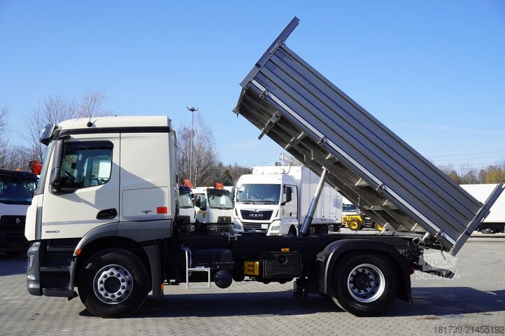 Самоскид Mercedes-Benz Actros 1840 / New 3-side tipper 10 EPAL