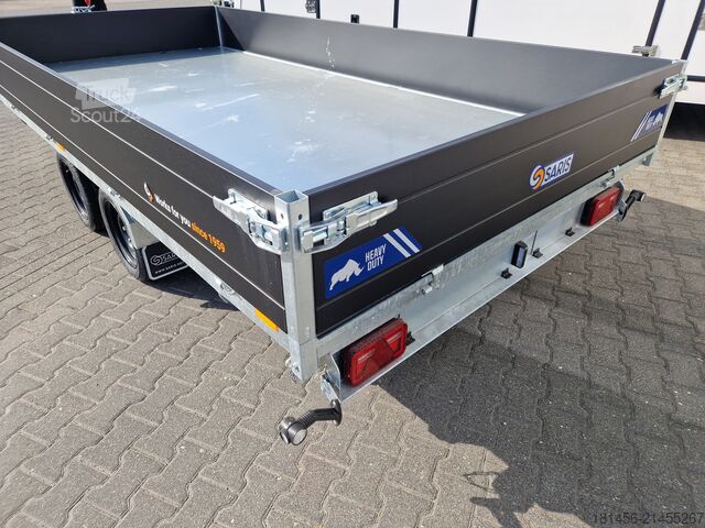Benne trilaterial Saris K3 406 204 HD elektro Rampen 3500kg