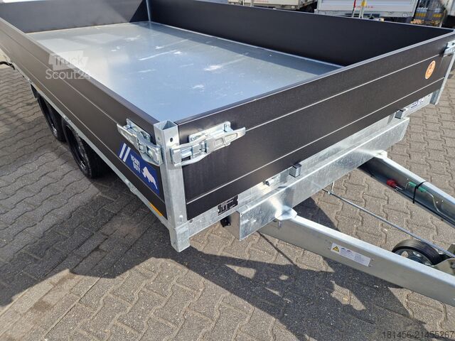 Benne trilaterial Saris K3 406 204 HD elektro Rampen 3500kg