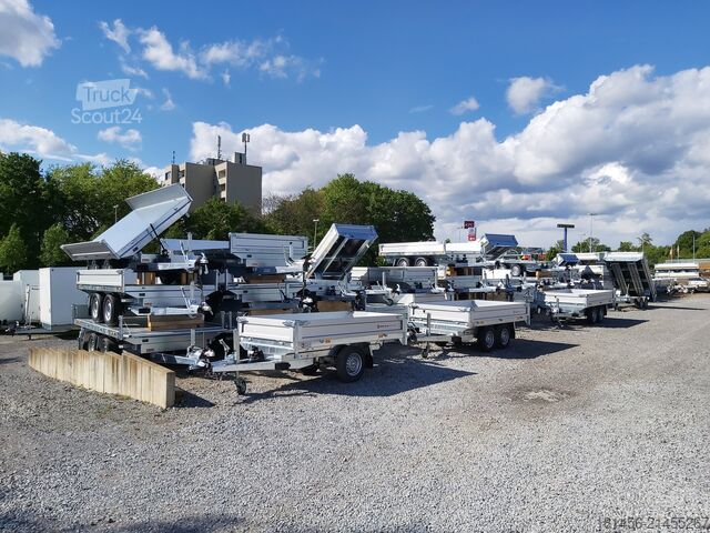 Benne trilaterial Saris K3 406 204 HD elektro Rampen 3500kg