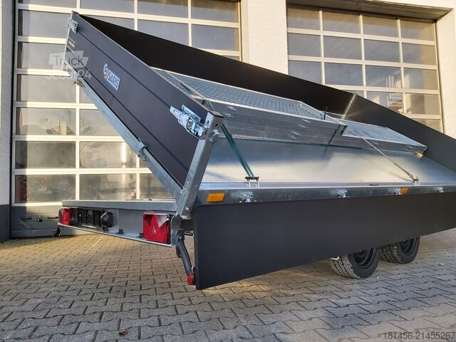 Benne trilaterial Saris K3 406 204 HD elektro Rampen 3500kg