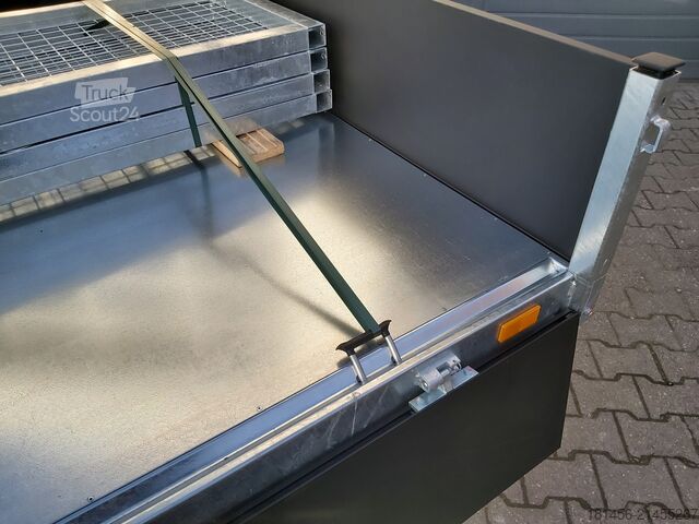 Benne trilaterial Saris K3 406 204 HD elektro Rampen 3500kg