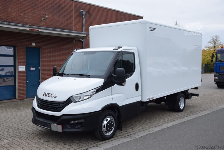 Vrachtwagen met bakwagen Iveco Daily  35 C 16 Koffer LBW Klima TÜV   HU NEU