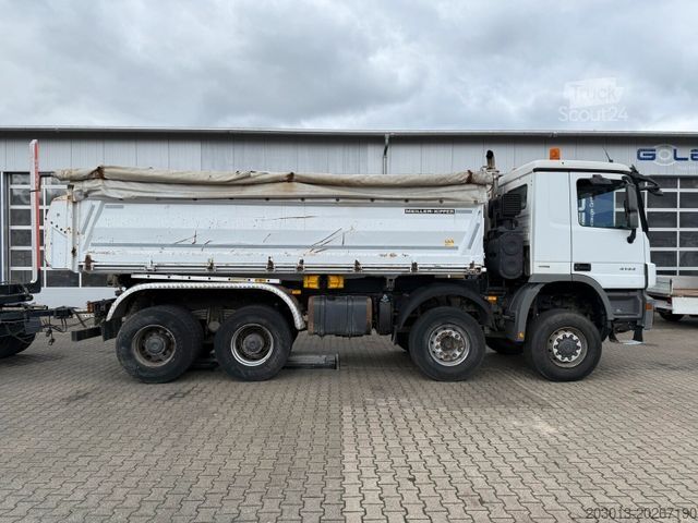 Tippbil MERCEDES-BENZ ACTROS 4144 8x6 Euro 5 Kipper mit Bordmatik