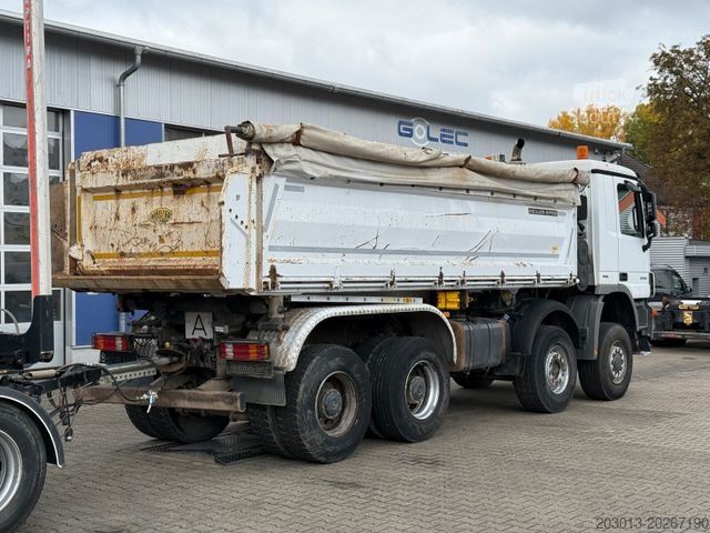 Tippbil MERCEDES-BENZ ACTROS 4144 8x6 Euro 5 Kipper mit Bordmatik