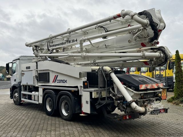 Betonpumpen-LKW MERCEDES-BENZ AROCS 2840 6x4 Betonp. Putzmeister BSF36-4.16HLS