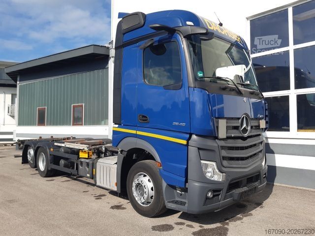 Výměnná nástavba nákladní vůz MERCEDES-BENZ Actros 2545L Stream MP5 Multiwechsler 2x AHK