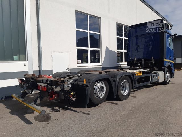 Výměnná nástavba nákladní vůz MERCEDES-BENZ Actros 2545L Stream MP5 Multiwechsler 2x AHK