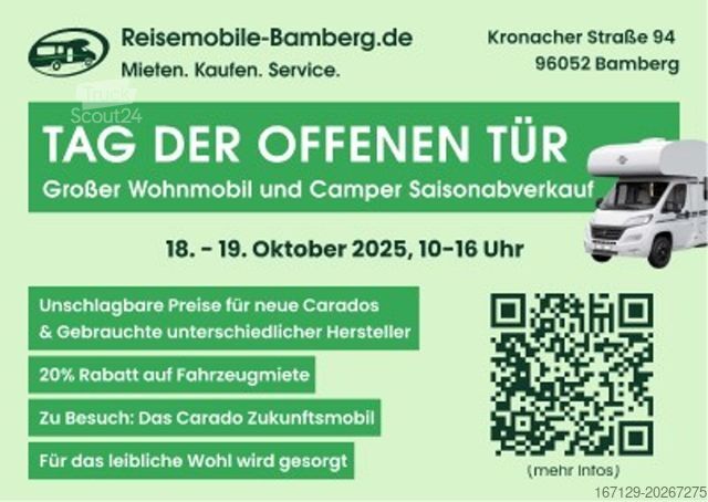 Wohnwagen LMC Sassino 470 K Fahrradträger, Moover, alle Pakete