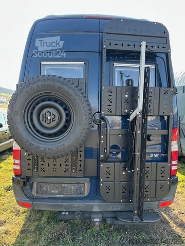 Kastenwagen hoch Mercedes Sprinter 906 BB35  4x4