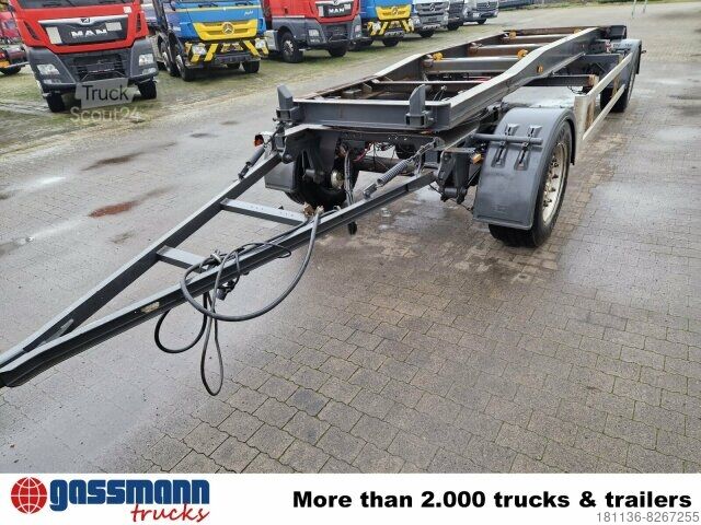 Рол-оф трейлер Schmitz ACF 18 S, Schlittenabroller bis 7 m Beh.