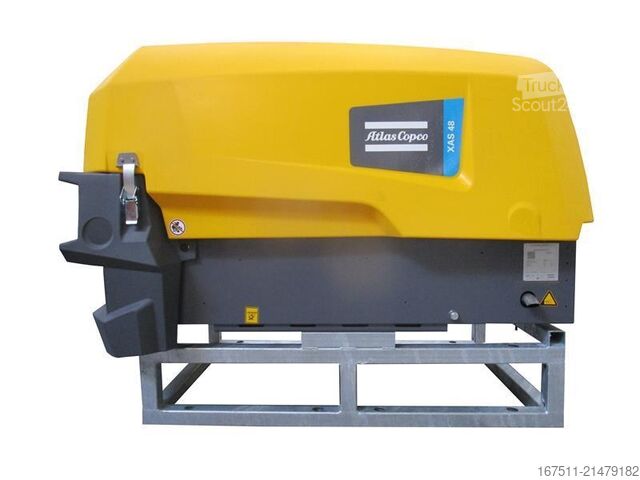 Compresseur frigorifique Atlas Copco XAS 48 SKID