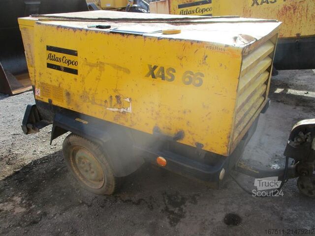Compresseur frigorifique Atlas Copco XAS 66 - N - G
