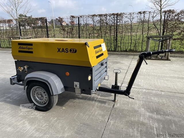 Compresseur frigorifique Atlas Copco XAS 37 KD