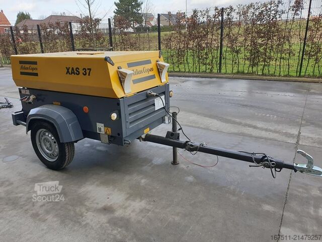 Compresseur frigorifique Atlas Copco XAS 37 KD