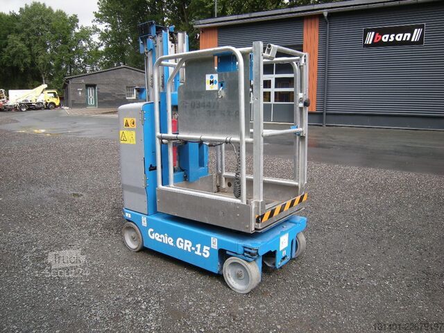 Vertikalus stiebinis keltuvas Genie GR-15