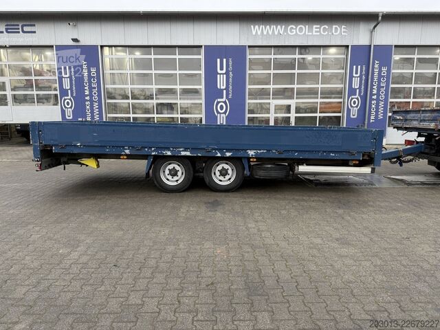 Přívěs HUMBAUR HBT 116225 BE 2-Achs Tandem Tieflader