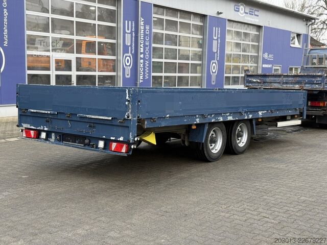 Přívěs HUMBAUR HBT 116225 BE 2-Achs Tandem Tieflader