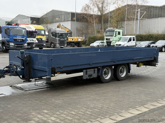 Přívěs HUMBAUR HBT 116225 BE 2-Achs Tandem Tieflader