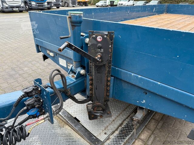 Přívěs HUMBAUR HBT 116225 BE 2-Achs Tandem Tieflader