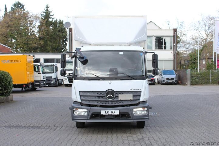 Autocarro con cassone Mercedes-Benz Atego 1218 E6  Koffer   Rolltor+LBW   nur 79 Tkm!