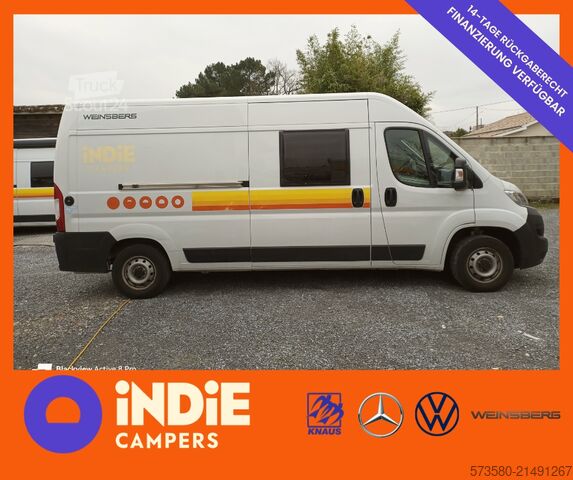 Asuntovaunu/karavaani Fiat Ducato Weinsberg Carabus 600K |2023 EURO 6 | Professioneller Verkäufer