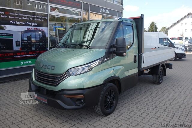 Furgonetka pick-up iveco Daily 2,3d Pritsche KLIMATR/LED/AHK/KAM/ACC/ALU