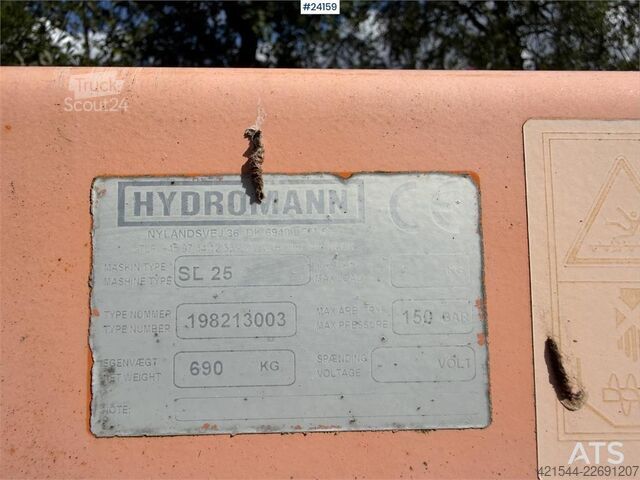 μηχάνημα κατασκευών Hydromann SL25