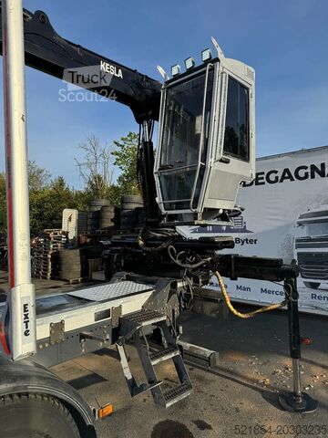 Tømmertransportør Scania R730 V8 6X4, Retarder,Timber-truck + Kesla 4x2-...