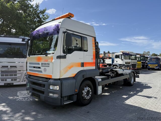 Tipvogn MAN TGA 18.360 / Steyr 18S36 Rotes Kreuz