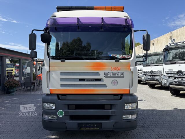 Tipvogn MAN TGA 18.360 / Steyr 18S36 Rotes Kreuz