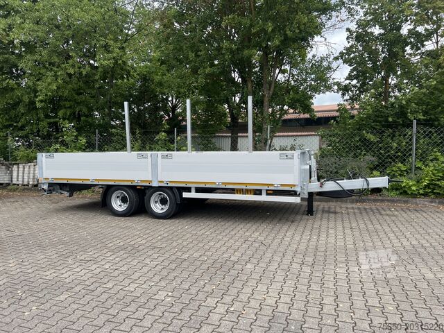 Rimorchio aperto Möslein THT 14,4 G 7,20 L  14,4 t Tandem- Pritschenanhänger- Tieflader