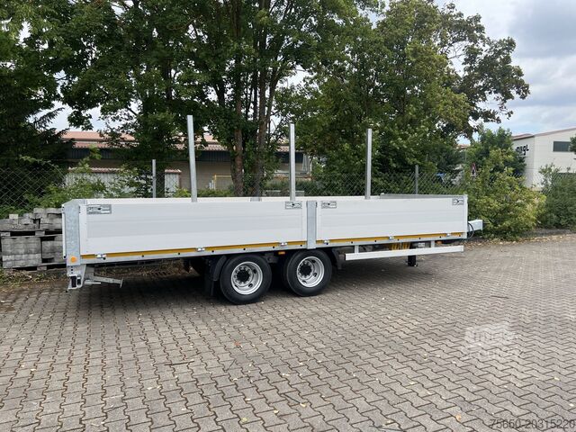 Open aanhangwagen Möslein THT 14,4 G 7,20 L  14,4 t Tandem- Pritschenanhänger- Tieflader
