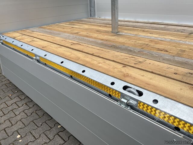 Open aanhangwagen Möslein THT 14,4 G 7,20 L  14,4 t Tandem- Pritschenanhänger- Tieflader