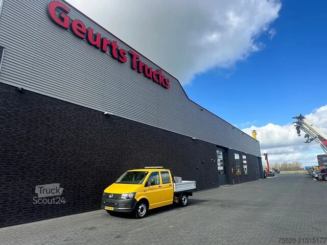 Plošinová dodávka s dvojitou kabinou Volkswagen Transporter T 6 DUBBEL-CABINE LAADBAK