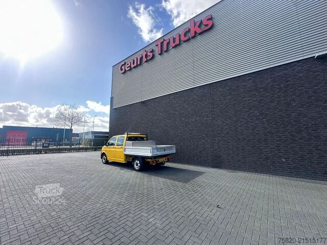 Plošinová dodávka s dvojitou kabinou Volkswagen Transporter T 6 DUBBEL-CABINE LAADBAK