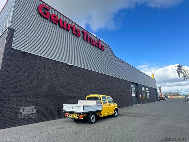 Plošinová dodávka s dvojitou kabinou Volkswagen Transporter T 6 DUBBEL-CABINE LAADBAK