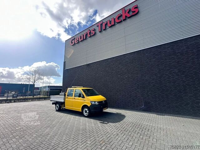 Plošinová dodávka s dvojitou kabinou Volkswagen Transporter T 6 DUBBEL-CABINE LAADBAK