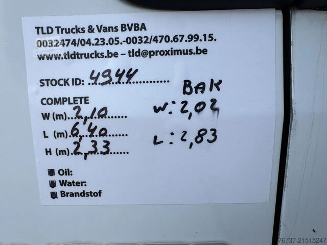 Platforminis furgonas su dviguba kabina Fiat Ducato **2300cc-pick up**